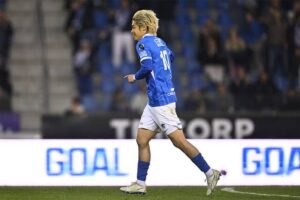 ⚽🔥ゴールラインの内側から決めた執念弾！伊東純也が魅せたエースの存在感に胸が熱くなった夜