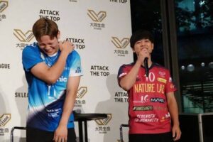 🏐😂「どうも、古賀紗理那です」から始まるまさかの爆笑劇！西田有志も耐えられなかったSVリーグ開幕イベントが最高すぎた